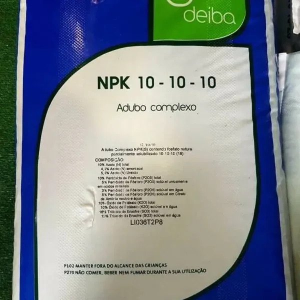 DEIBA ADUBO 10-10-10 SACO (25KG)