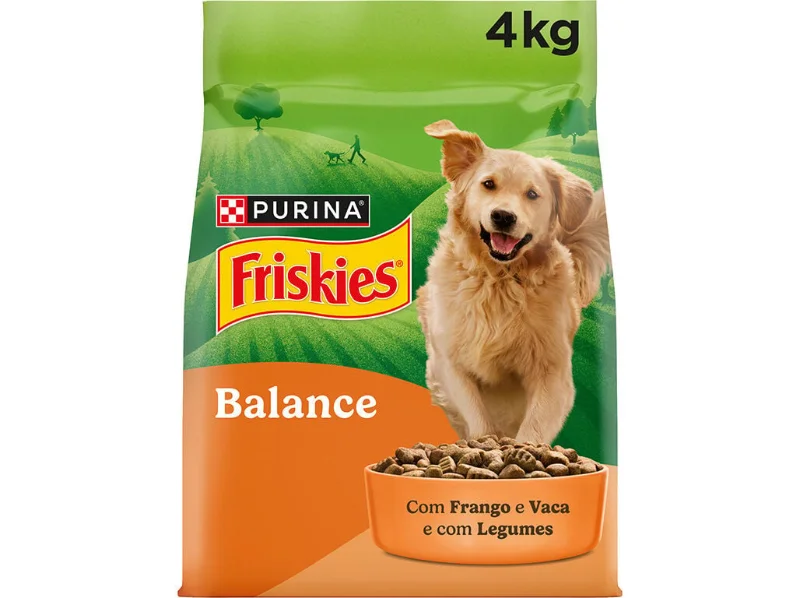 FRISKIES CAO BALANCE FRANGO/LEGUMES 4KG