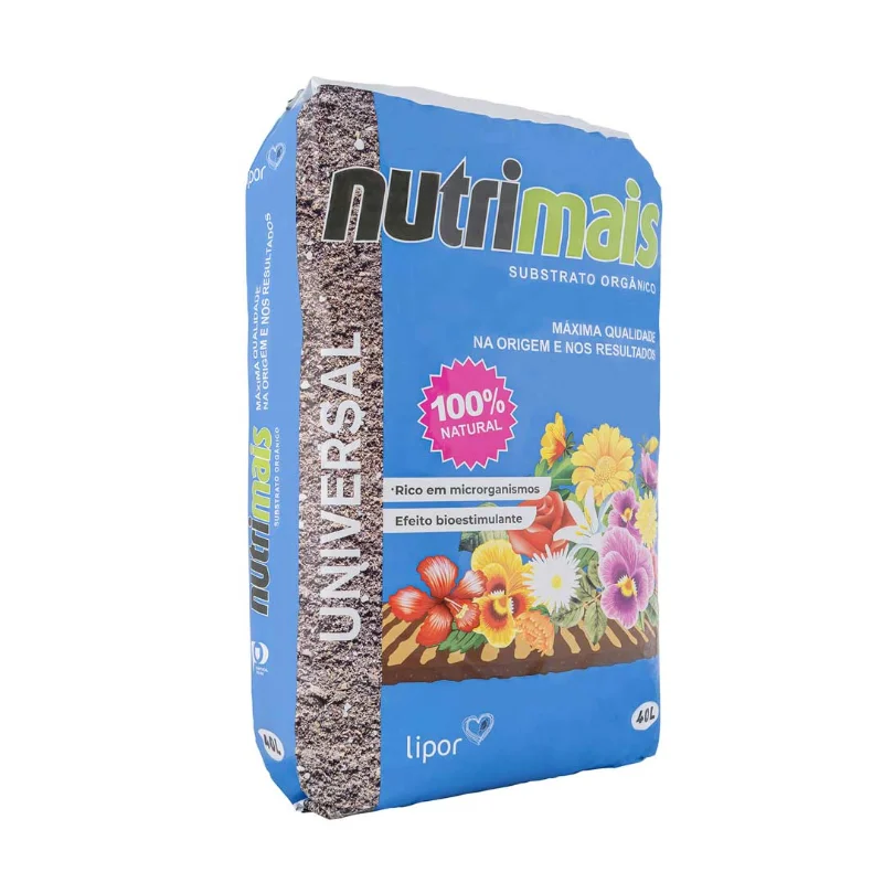 NUTRIMAIS SUBSTRATO UNIVERSAL 40L COM PERLITE